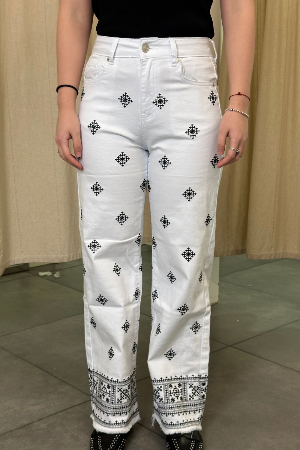 Pantalón Grecia Blanco